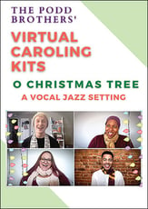 O Christmas Tree (A Vocal Jazz Setting) SATB choral sheet music cover